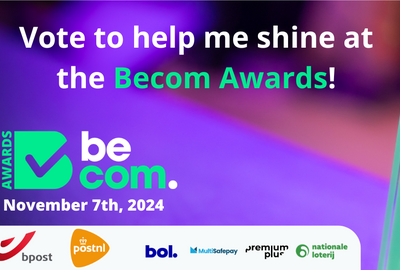 Becom Awards 2024 - Stem jij ons tot beste webshop van België?