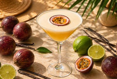 Pornstar Martini - de populairste cocktail van dit moment maak je zo