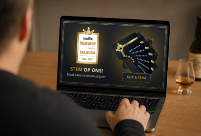 Drankenshop Broekmans neemt deel aan de Mollie Webshop Awards Belgium 2026 – 2027 (Categorie Eten & Drinken)