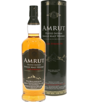Amrut Peated Cask Strength Incl. Tube