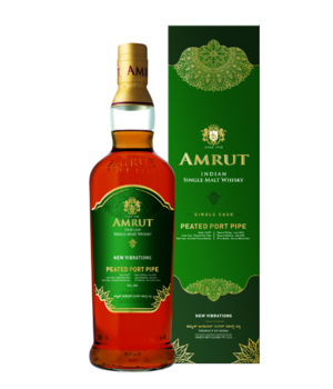 Amrut Peated Port 2015 8y Incl. Tube