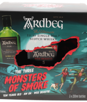 Ardbeg Monsters Of Smoke 10 Years, An Oa, Wee Beastie 3x20cl