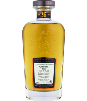 Auchroisk 1990 27y (Signatory - Cask Collection) Incl. Tube