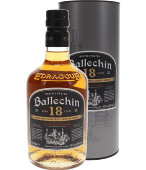 Ballechin 18y Cask Strength 50,9 Incl. Tube