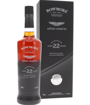 Bowmore 22y Aston Martin Masters' Selection Incl. Doos