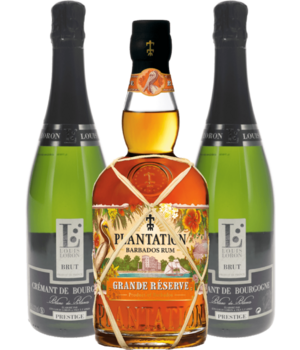 Canchánchara Royale Cocktail (Planteray + Loron Cremant)