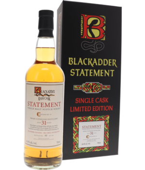 Clynelish 1989 31y Barc (Blackadder Statement)