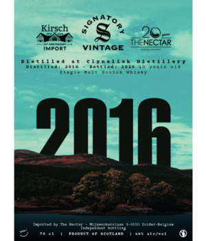 Clynelish 2016 10y The Nectar & Kirsch - Hh (Signatory - The Nectar And Kirsch)