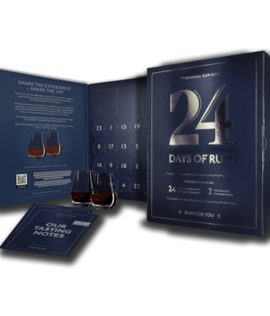 Degustatie Box Met 24 Samples (2cl) + 2 Tasting Glazen - 24 Days Of Rum 2023 (1423 Single Barrel Selection)