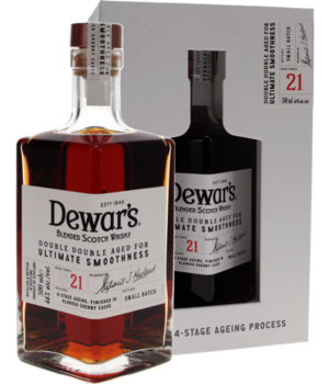 Dewar's Double Double Aged 21y 50cl Incl. Doos