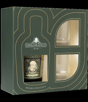 Diplomatico Reserva + 2 Glazen
