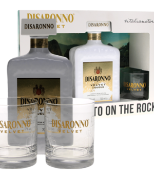 Disaronno Velvet + 2 Tumbler
