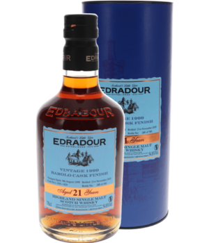 Edradour 1999 21y Barolo Incl. Tube