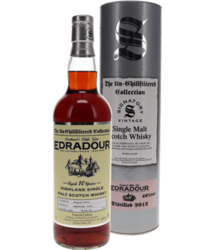Edradour 2012 10y Unchill Filtered Incl. Tube