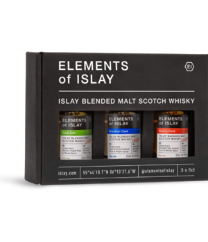 Elements Of Islay Gift Set 3x5cl (Cask Edition, Bourbon Cask & Sherry Cask)