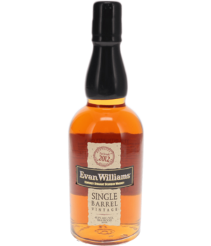 Evan Williams Single Barrel 2012
