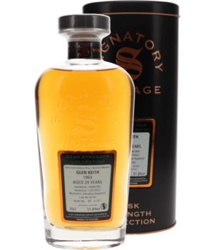 Glen Keith 1993 (Signatory - Cask Collection) Incl. Tube