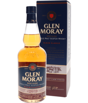 Glen Moray Cabernet Finish Incl. Doos