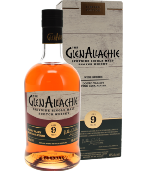 Glenallachie 9y Douro Valley Wine Finish Incl. Doos