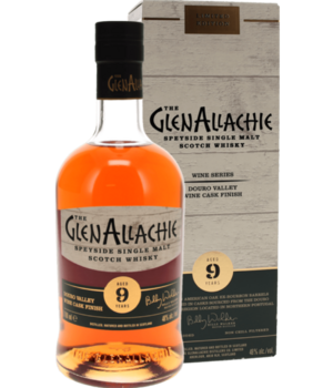 Glenallachie 9y Douro Valley Wine Finish Incl. Doos