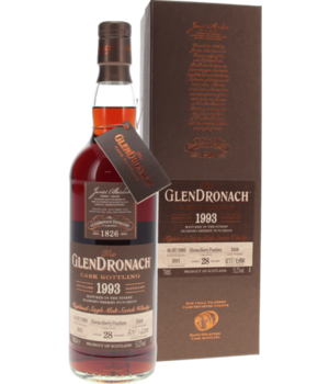 Glendronach 1993 28y Batch 19 Boîte Incl.