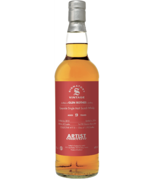 Glenrothes 2015 9y Art7 (Signatory - Artist Edition) Incl. Doos