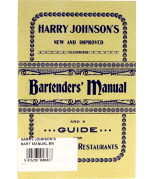 Harry Johnson's Bartenders Manual English