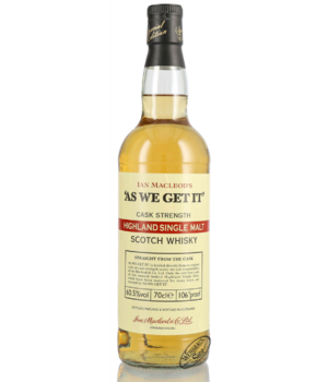 Ian Macleod's As We Get It Highland Cask Strength