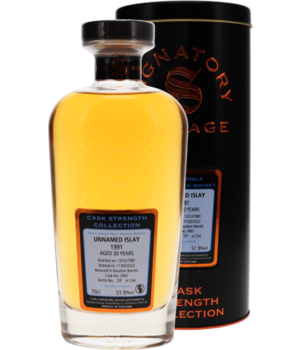Islay 1991 30y 51,90° (Signatory - Cask Collection) Tube Incl.