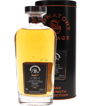 Islay 1992 31y Cask 6776 (Signatory - Cask Collection) Incl. Tube