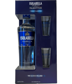 Isolabella Samubuca + 2 Glazen