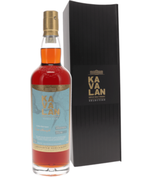 Kavalan 2015 6y Vinho Single Cask 55,6 Incl. Doos