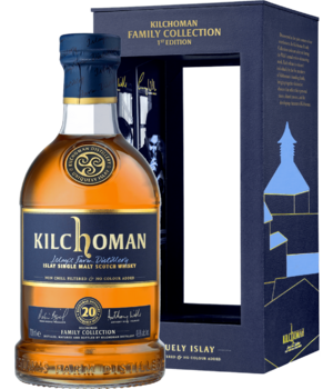 Kilchoman Family Collection 20 Years Bourbon Barrel Boîte Incl.