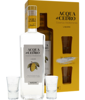 Nardini Acqua Di Cedro + 2 Glazen