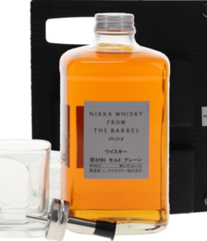 Nikka From The Barrel Silhouette + 2 Glasses