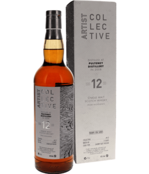 Old Pulteney 2008 12y Artist (Signatory - Artist Edition) Incl. Doos