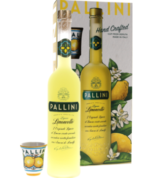 Pallini Limoncello 50cl + 1 Cup Incl. Box