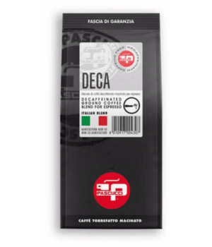 Pascucci Decafeine Italian Blend For Espresso Gemalen 250 Gram