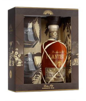 Planteray Barbados XO + 2 Glazen (Planteray Blend)