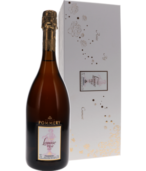 Pommery Cuvee Louise Rose 2004 + Giftbox