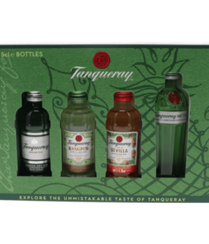 Tanqueray Miniset 4x5cl Tanqueray 43,1°, Rangpur, Sevilla & Tanqueray Ten