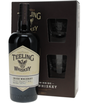 Teeling Small Batch Rum Finish + 2 Glasses