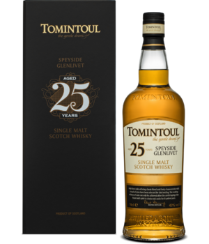 Tomintoul 25y Boîte Incl.