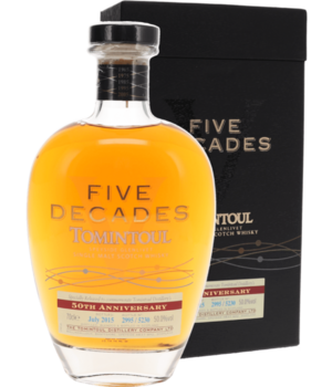 Tomintoul Five Decades 50th Anniversary