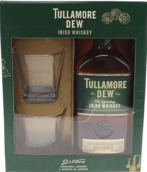 Tullamore Dew + 2 Glasses