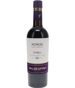 VALDESPINO PEDRO XIMENEZ NINOS VORS (VERY OLD RARE SHERRY OVER 30 YEARS AGEING) 15° 50CL