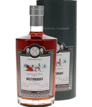 *Vintage* Miltonduff 1998 Christmas Edition 2015 Malts Of Scotland Incl. Doos