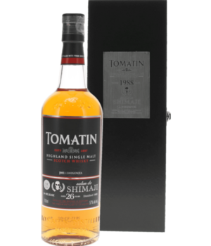 *Vintage* Tomatin 1988 26y Salon De Sjimaji For Pen X Shinanoya Japan Incl. Doos