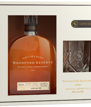 Woodford Reserve + Glas