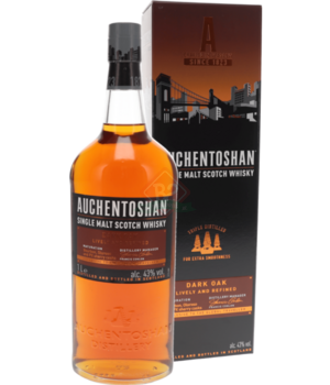 Auchentoshan Dark Oak 1l Boîte Incl.